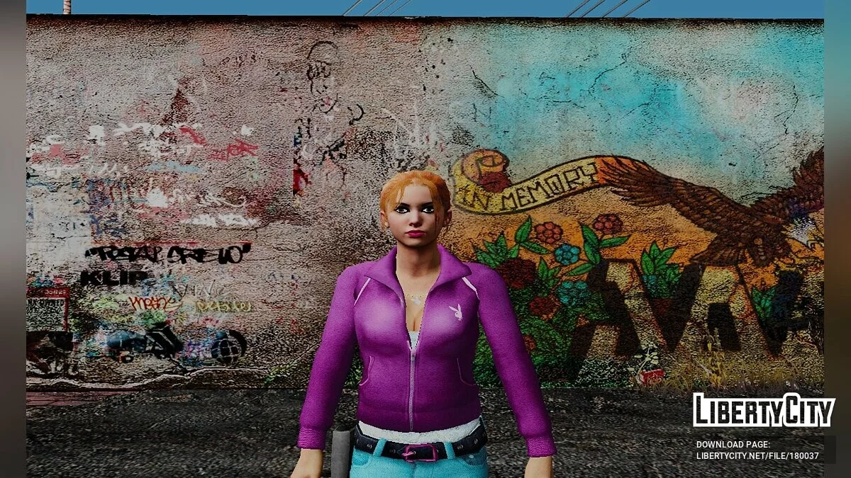 Zoe from Left 4 Dead / GTA San Andreas