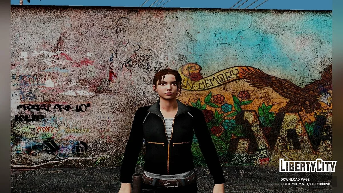 Zoe from Left 4 Dead / GTA San Andreas