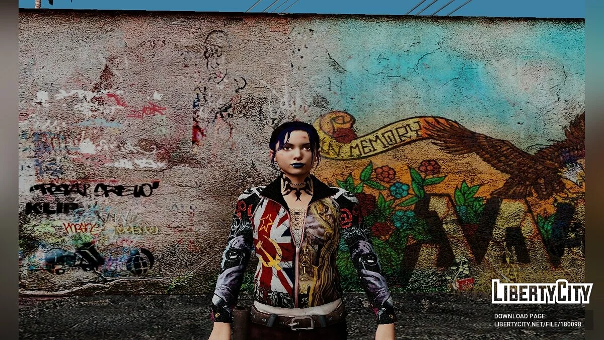 Zoe from Left 4 Dead / GTA San Andreas