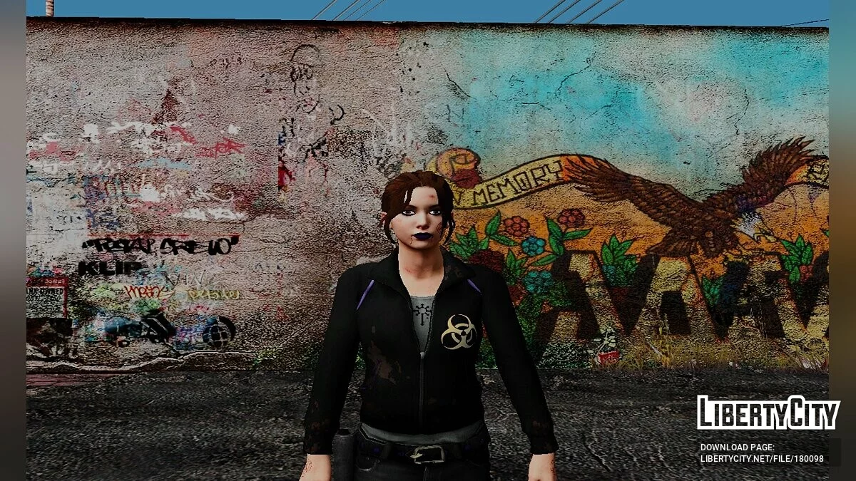 Zoe from Left 4 Dead / GTA San Andreas