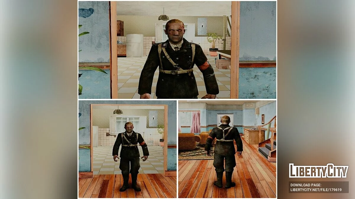 Зомбі з Call of Duty World at War (9 скінів) / GTA San Andreas
