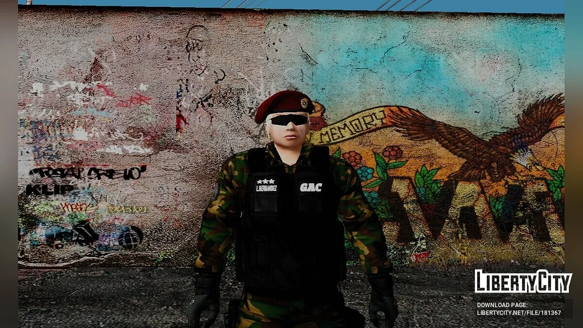 Bolivian soldiers / GTA San Andreas