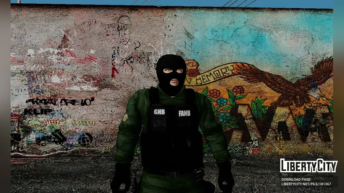 Bolivian soldiers / GTA San Andreas