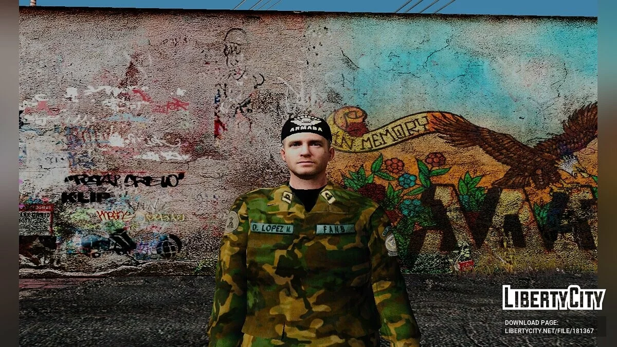 Bolivian soldiers / GTA San Andreas