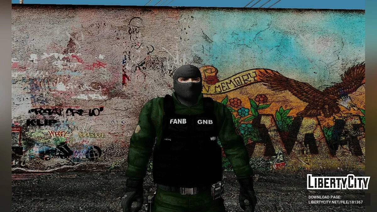 Bolivian soldiers / GTA San Andreas