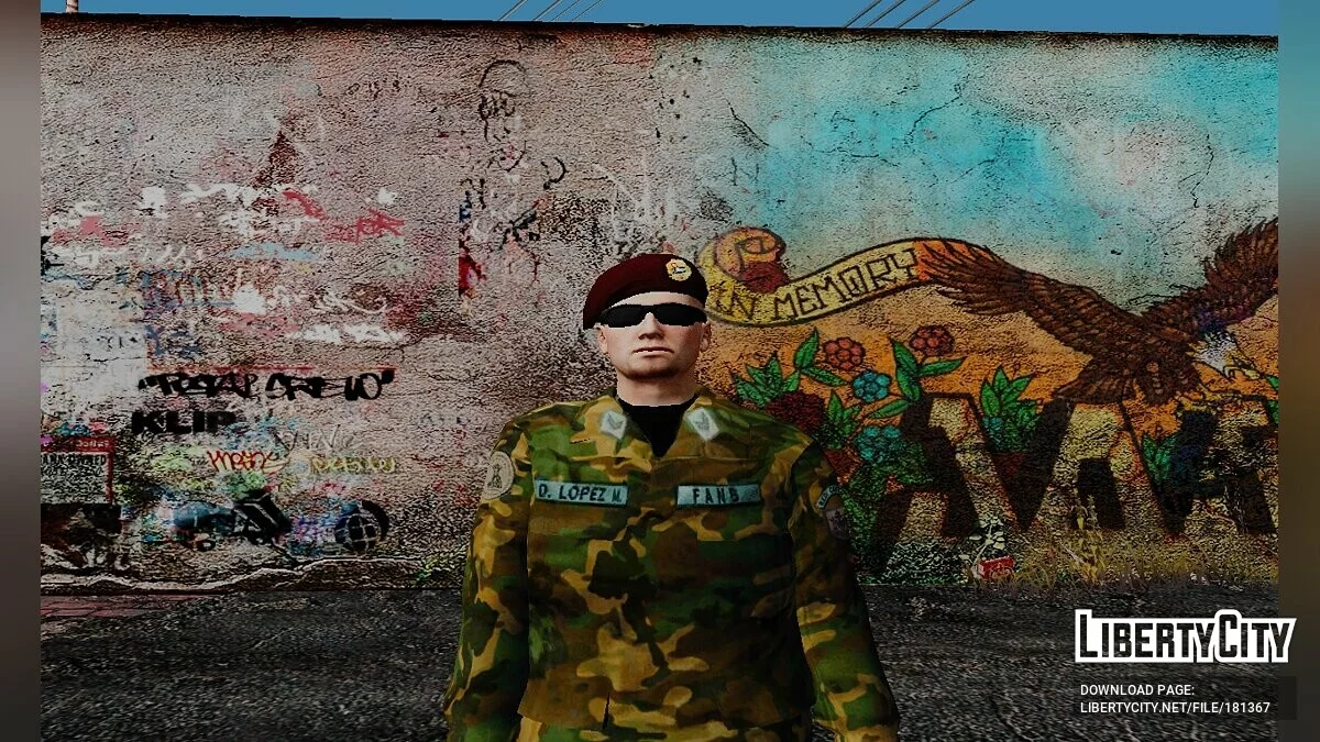 Bolivian soldiers / GTA San Andreas