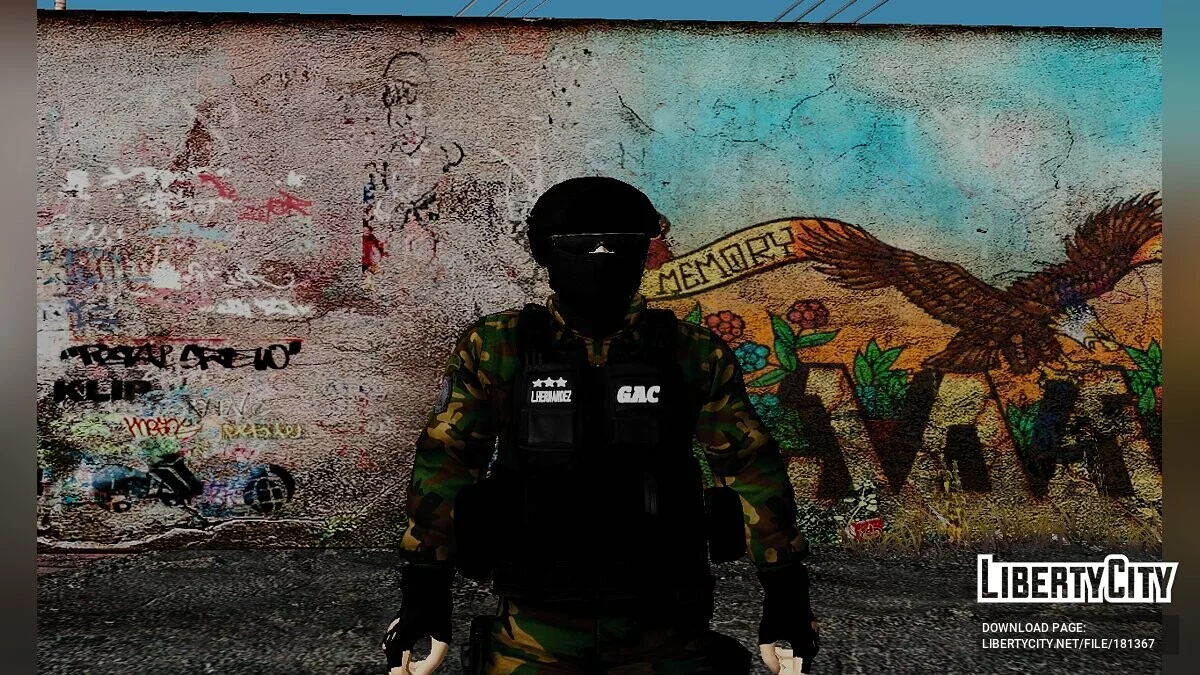 Bolivian soldiers / GTA San Andreas