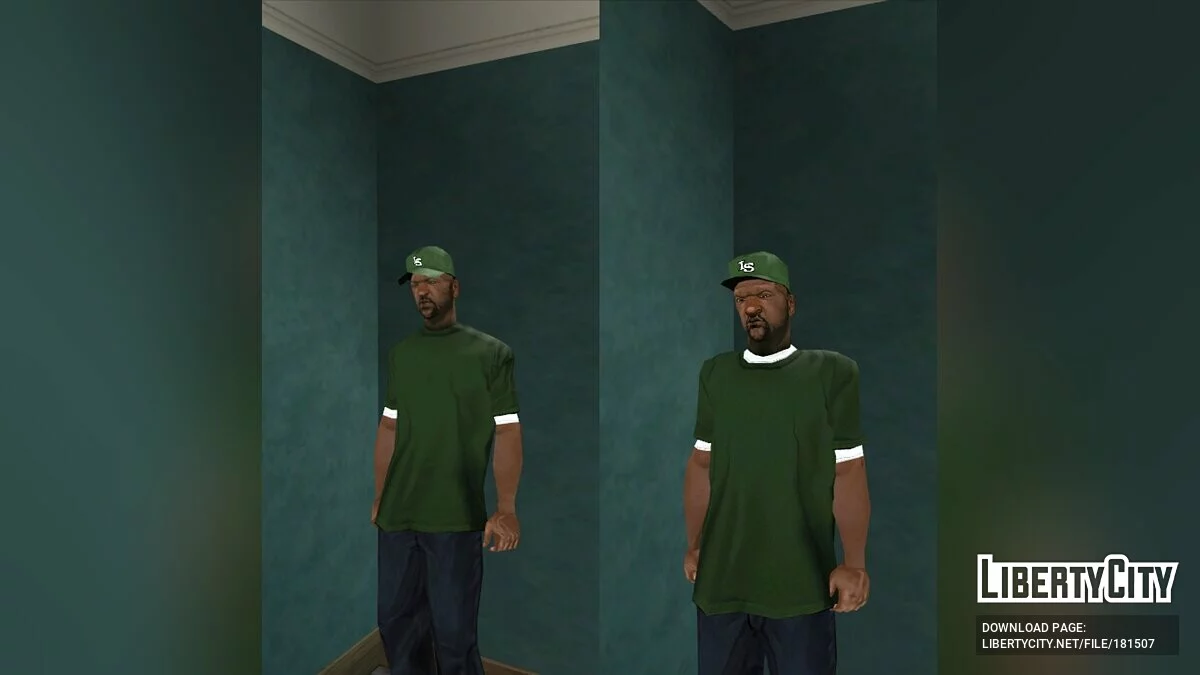 Models from Moblie Version with Upscale Textures / GTA San Andreas