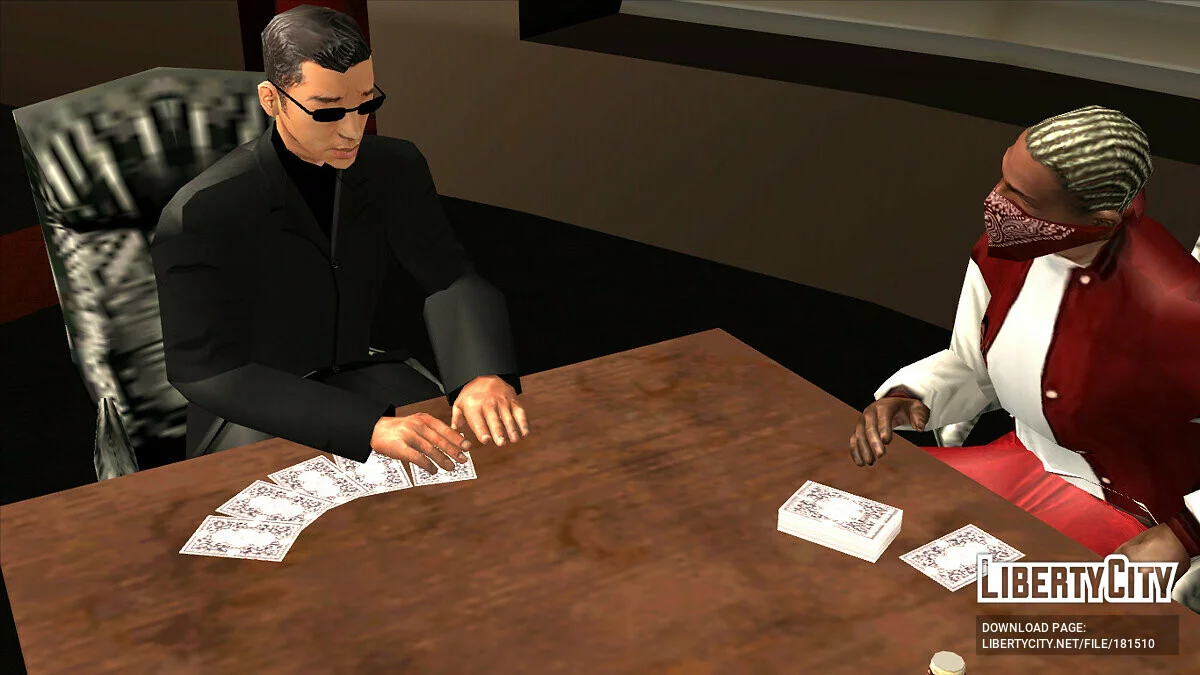 Verbesserte Charaktertexturen in Zwischensequenzen / GTA San Andreas