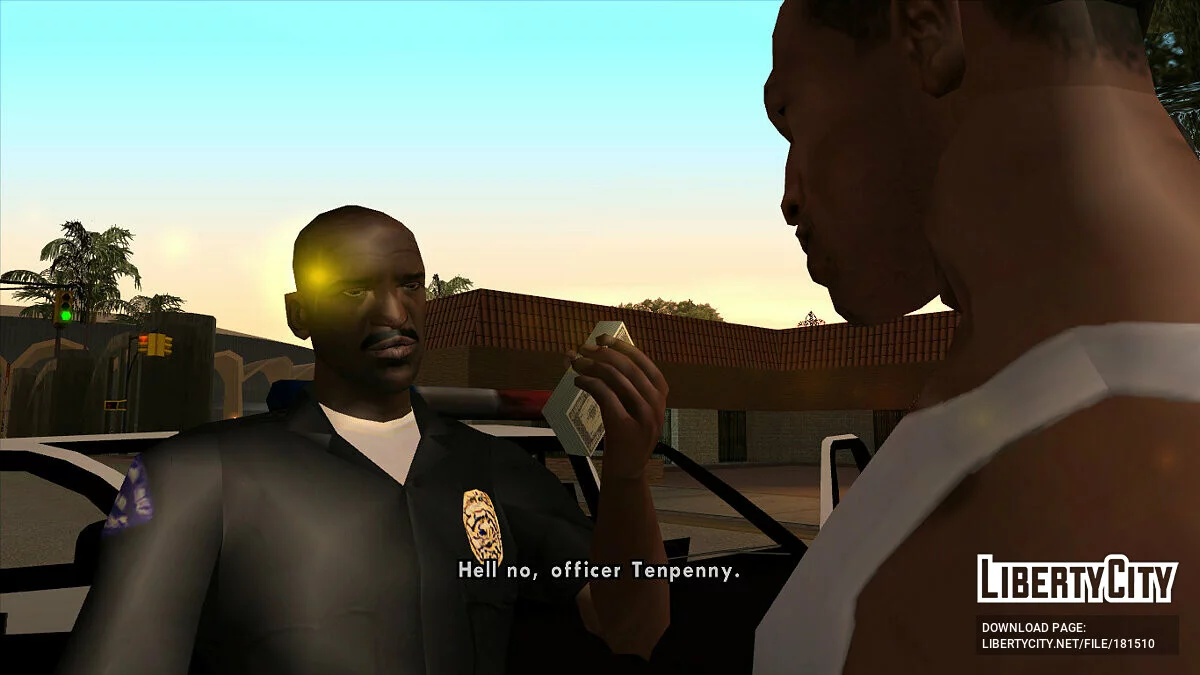 Verbesserte Charaktertexturen in Zwischensequenzen / GTA San Andreas