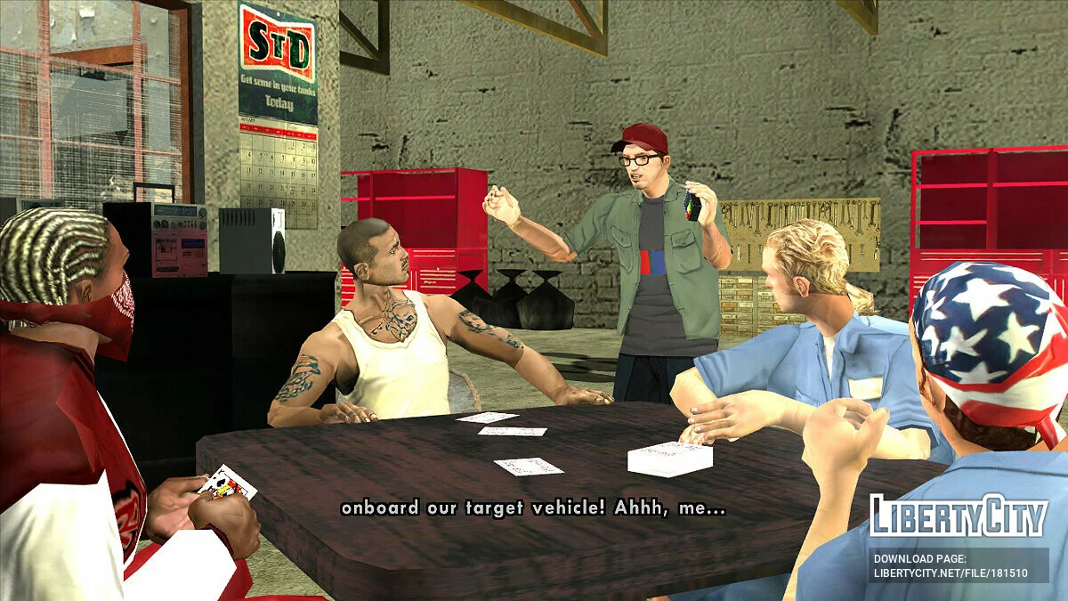 Verbesserte Charaktertexturen in Zwischensequenzen / GTA San Andreas