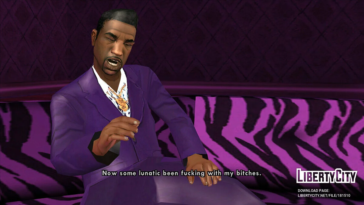 Verbesserte Charaktertexturen in Zwischensequenzen / GTA San Andreas