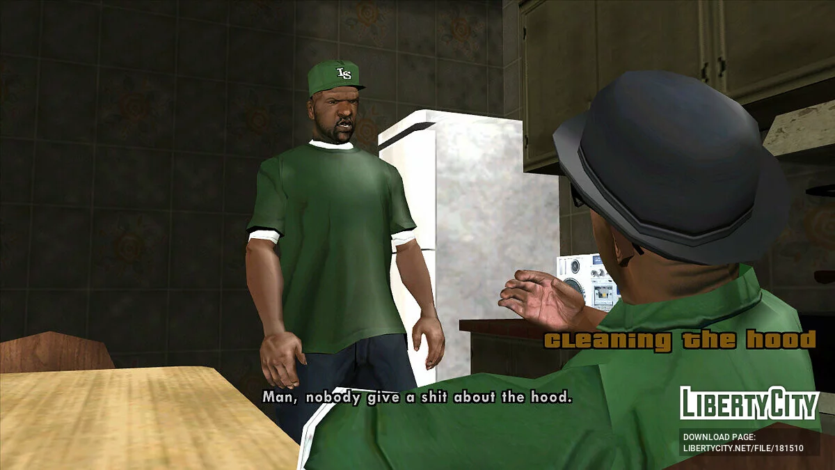 Verbesserte Charaktertexturen in Zwischensequenzen / GTA San Andreas