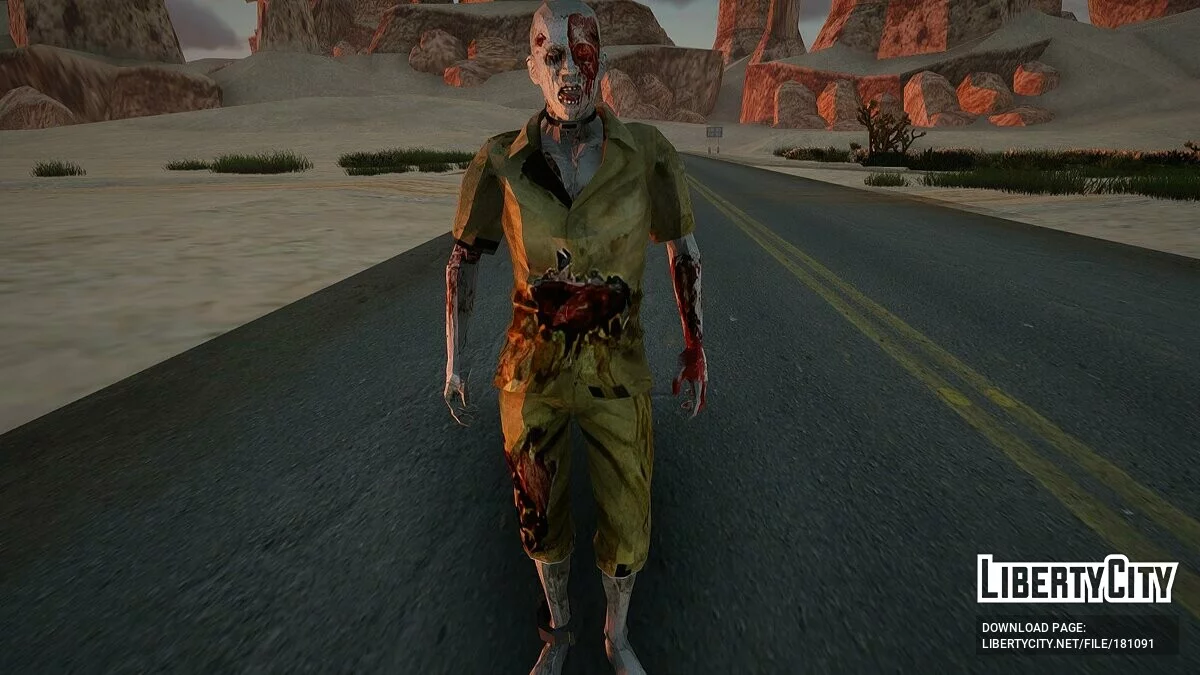 HD збірка скінів зомбі / GTA San Andreas