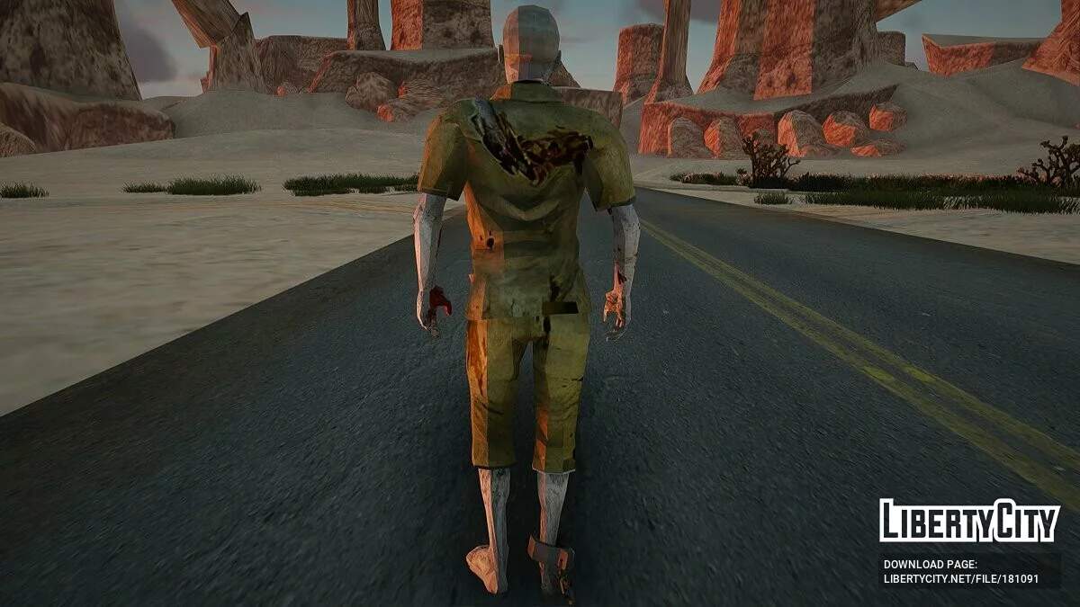 Koleksi HD Skin Zombie / GTA San Andreas