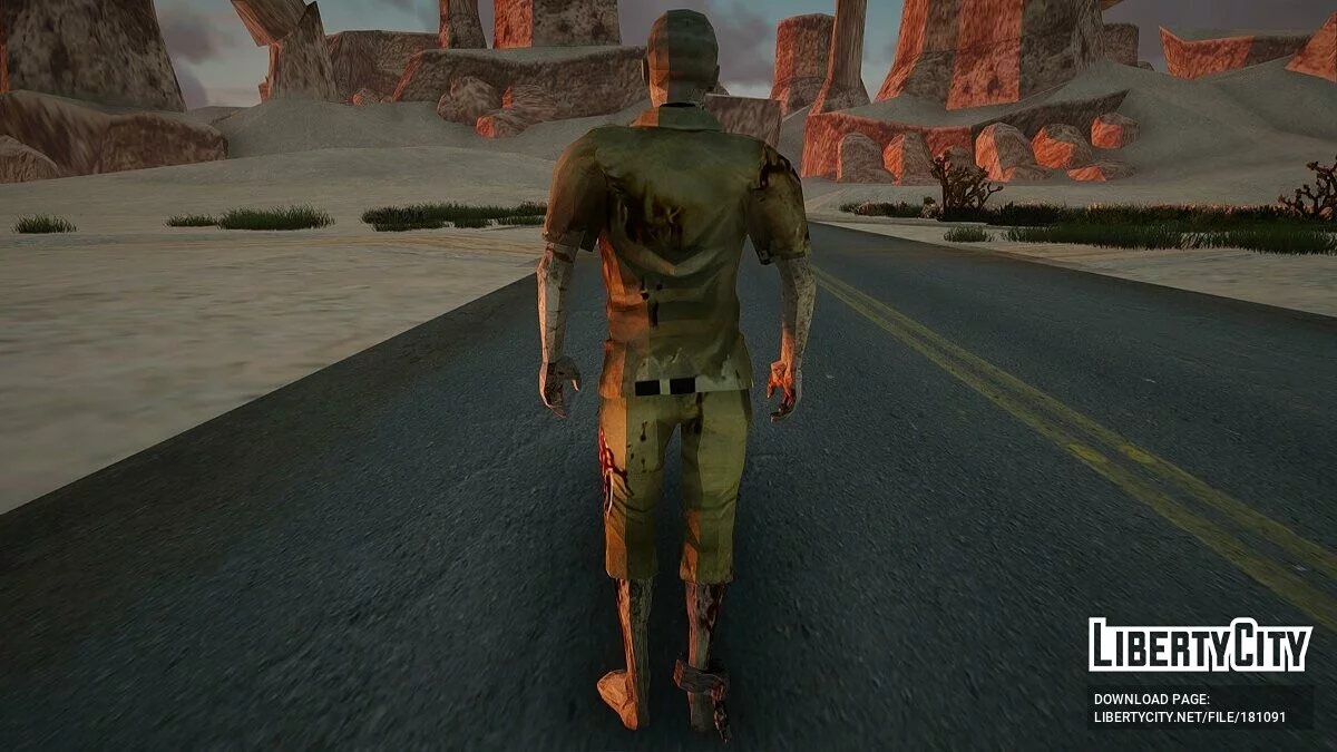 HD збірка скінів зомбі / GTA San Andreas