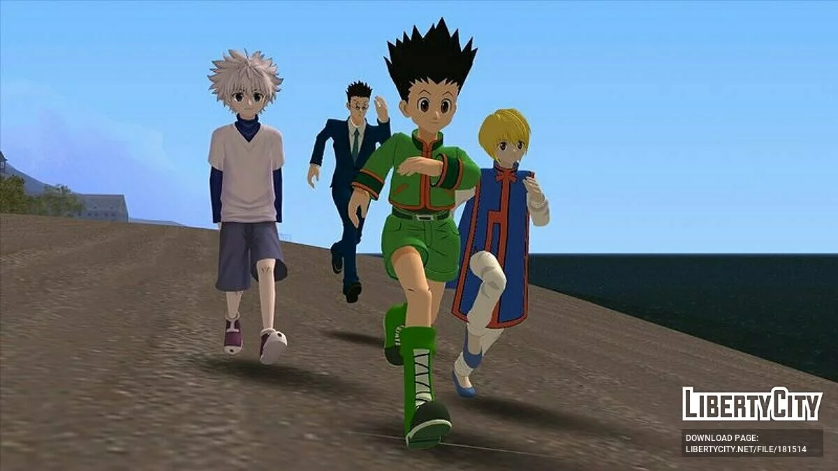 [Hunter x Hunter] Les quatre principaux / GTA San Andreas