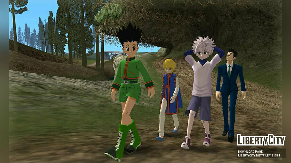 [Hunter x Hunter] Les quatre principaux / GTA San Andreas