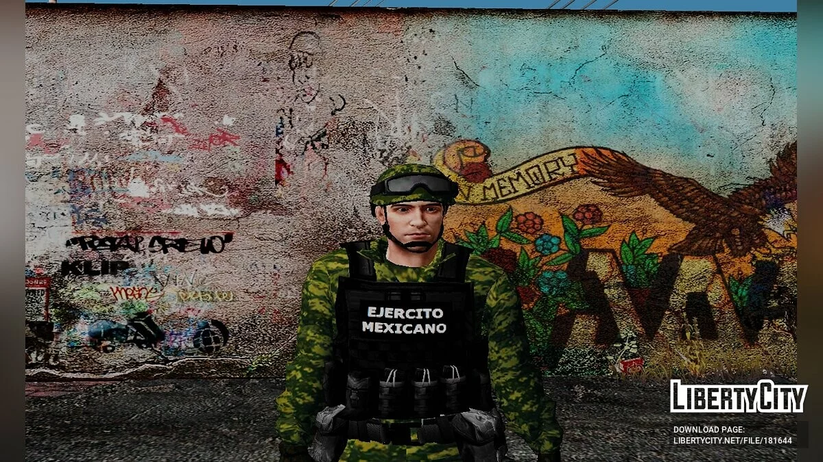 Збірка скінів солдатів / GTA San Andreas