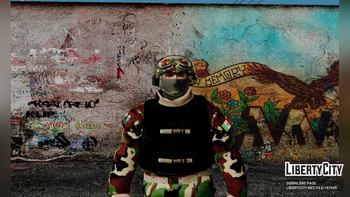 Збірка скінів солдатів з різних країн / GTA San Andreas