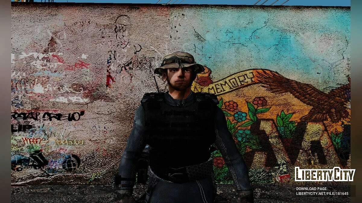 Збірка скінів солдатів з різних країн / GTA San Andreas