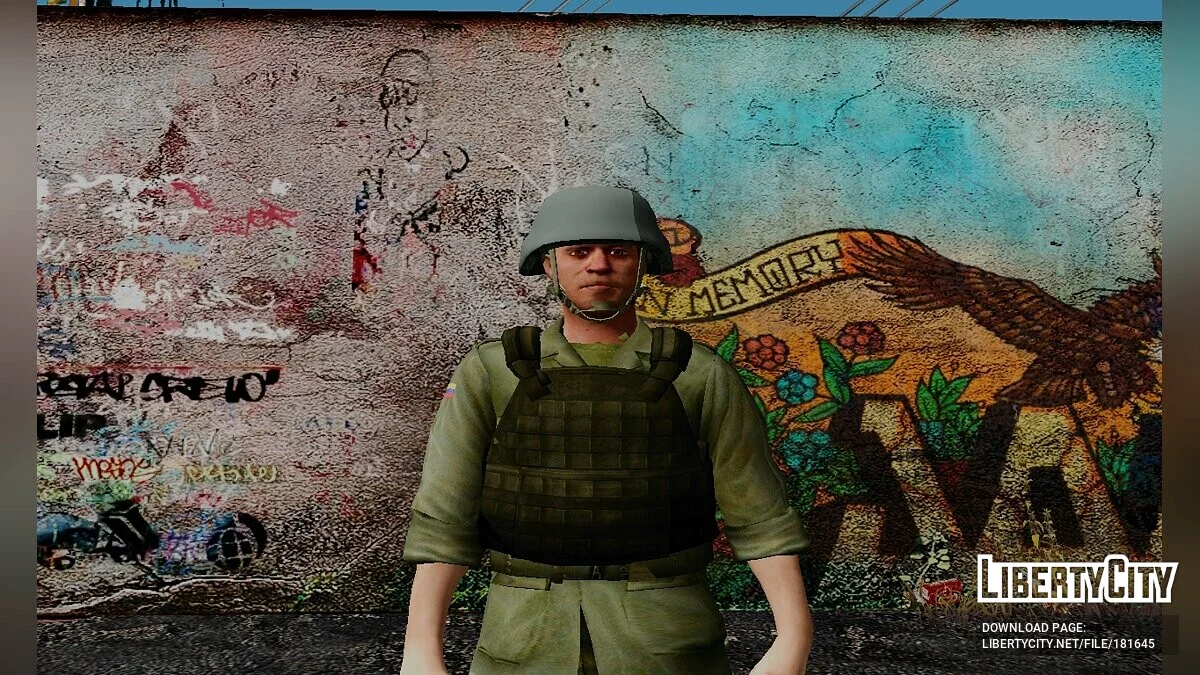 Збірка скінів солдатів з різних країн / GTA San Andreas