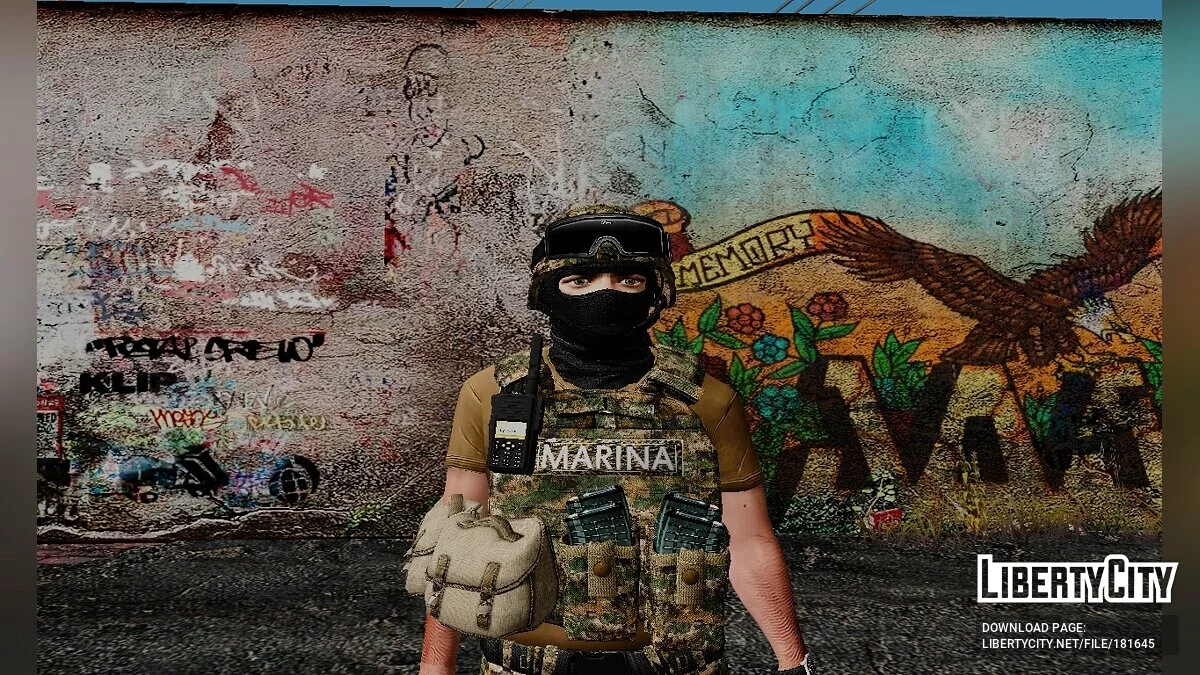 Збірка скінів солдатів з різних країн / GTA San Andreas