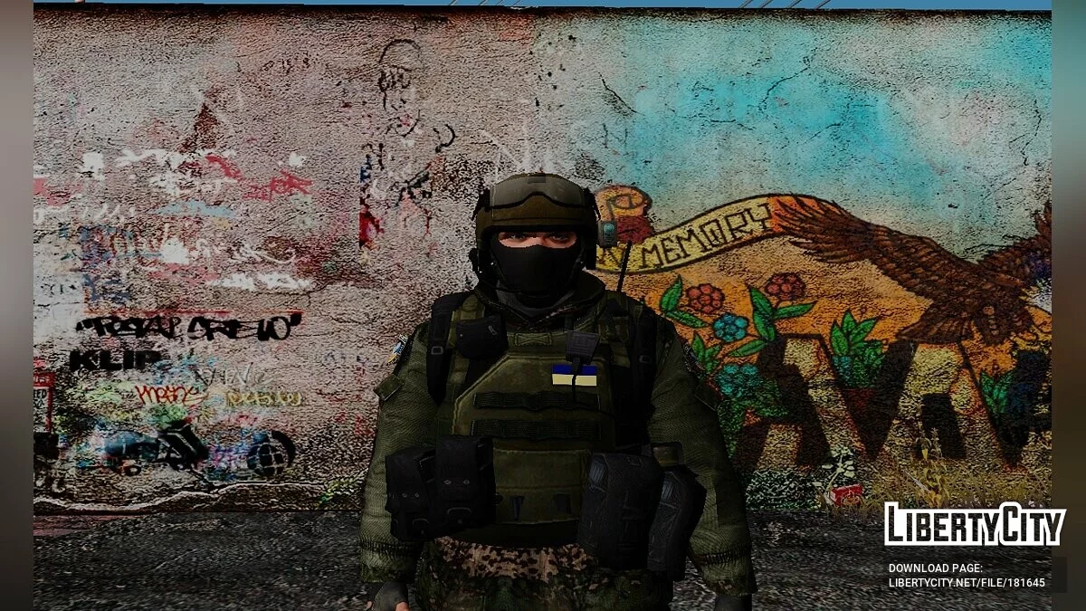 Збірка скінів солдатів з різних країн / GTA San Andreas