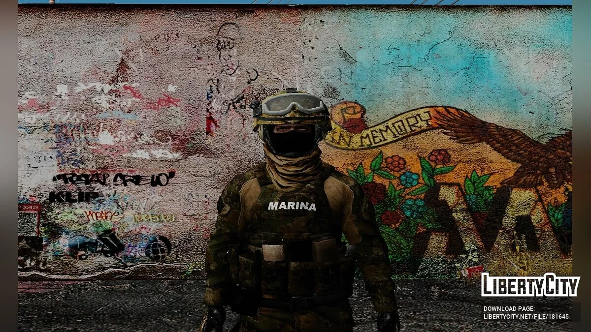 Збірка скінів солдатів з різних країн / GTA San Andreas