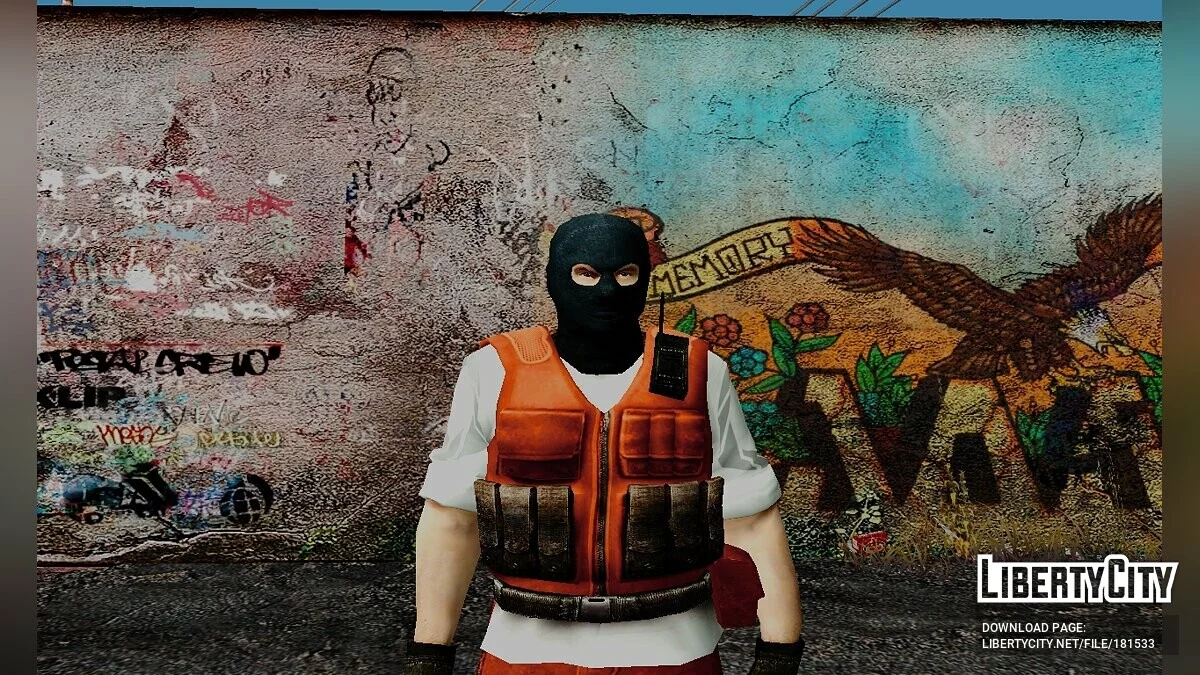 Phenix und Gign aus Counter-Strike / GTA San Andreas