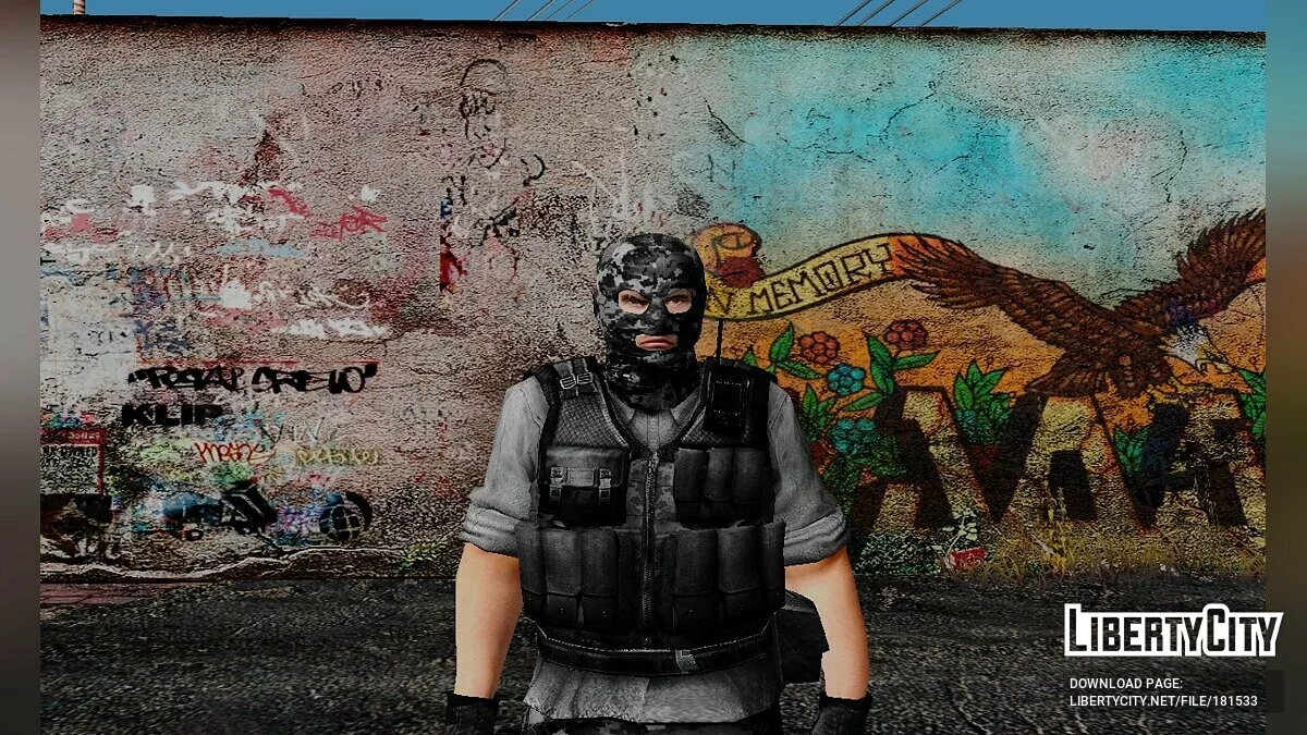 Phenix und Gign aus Counter-Strike / GTA San Andreas