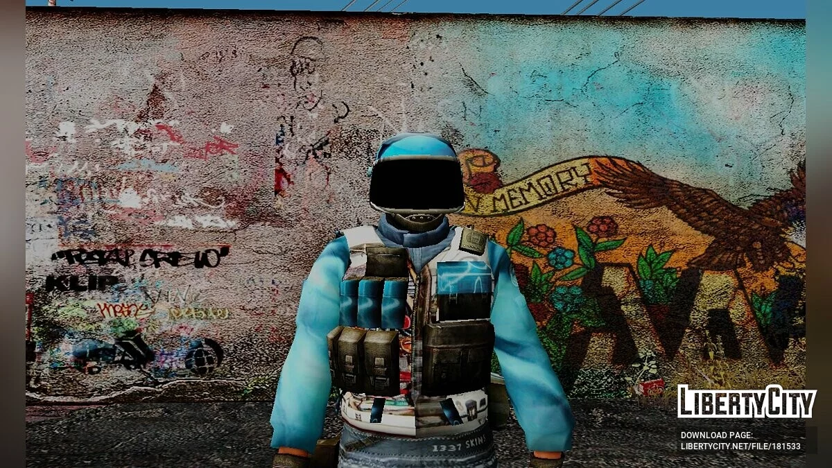 Phenix und Gign aus Counter-Strike / GTA San Andreas