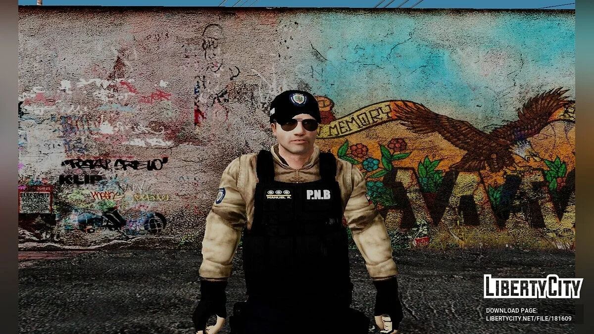 Поліцейські з PNB ANTIGUA та DE ARAGUA / GTA San Andreas