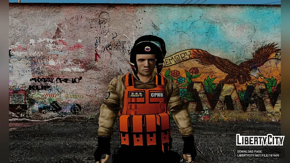 Поліцейські з PNB ANTIGUA та DE ARAGUA / GTA San Andreas