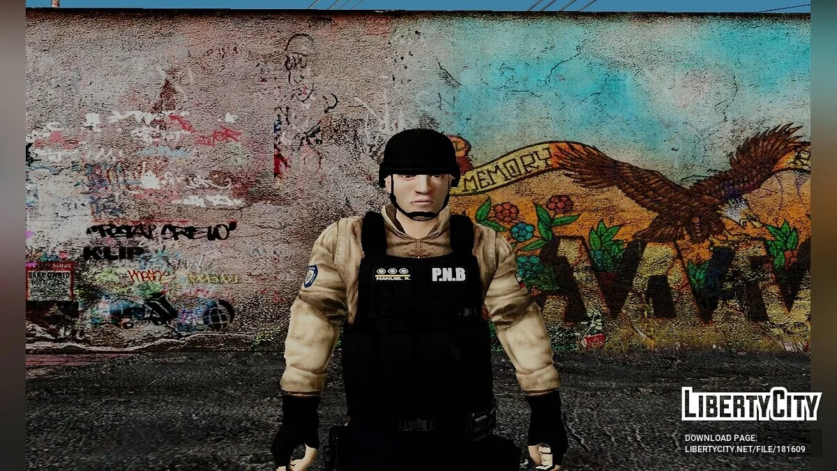 Поліцейські з PNB ANTIGUA та DE ARAGUA / GTA San Andreas