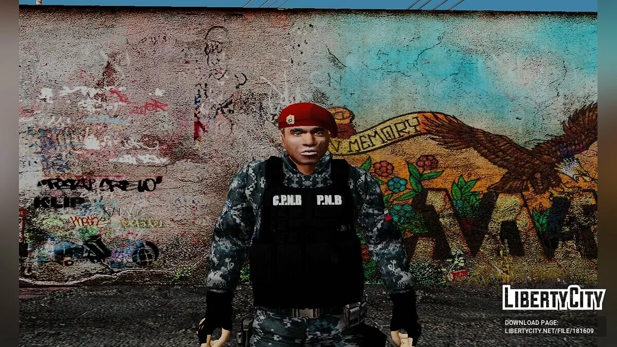 Поліцейські з PNB ANTIGUA та DE ARAGUA / GTA San Andreas