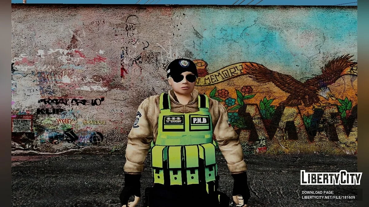 Поліцейські з PNB ANTIGUA та DE ARAGUA / GTA San Andreas