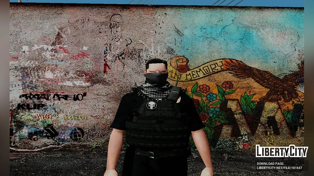 Збірка скінів солдатів та поліцейських з різних країн / GTA San Andreas