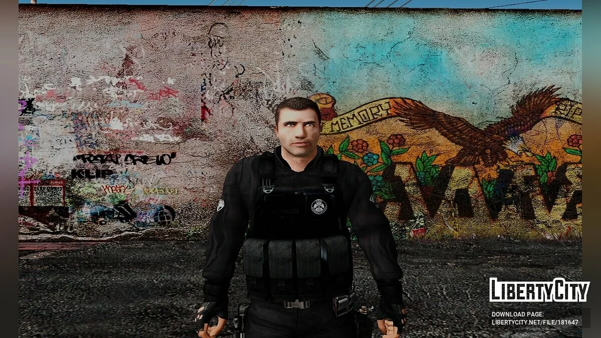 Збірка скінів солдатів та поліцейських з різних країн / GTA San Andreas