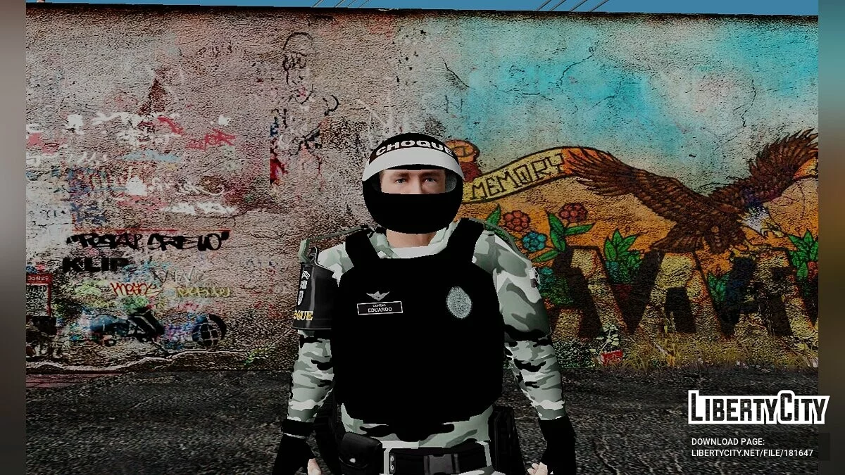 Збірка скінів солдатів та поліцейських з різних країн / GTA San Andreas