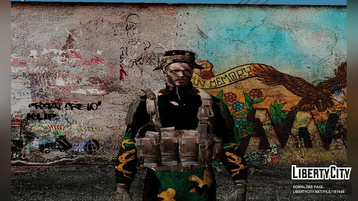 Збірка скінів солдатів з різних країн / GTA San Andreas