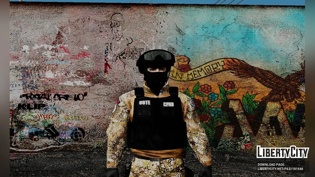 Збірка скінів солдатів з різних країн / GTA San Andreas