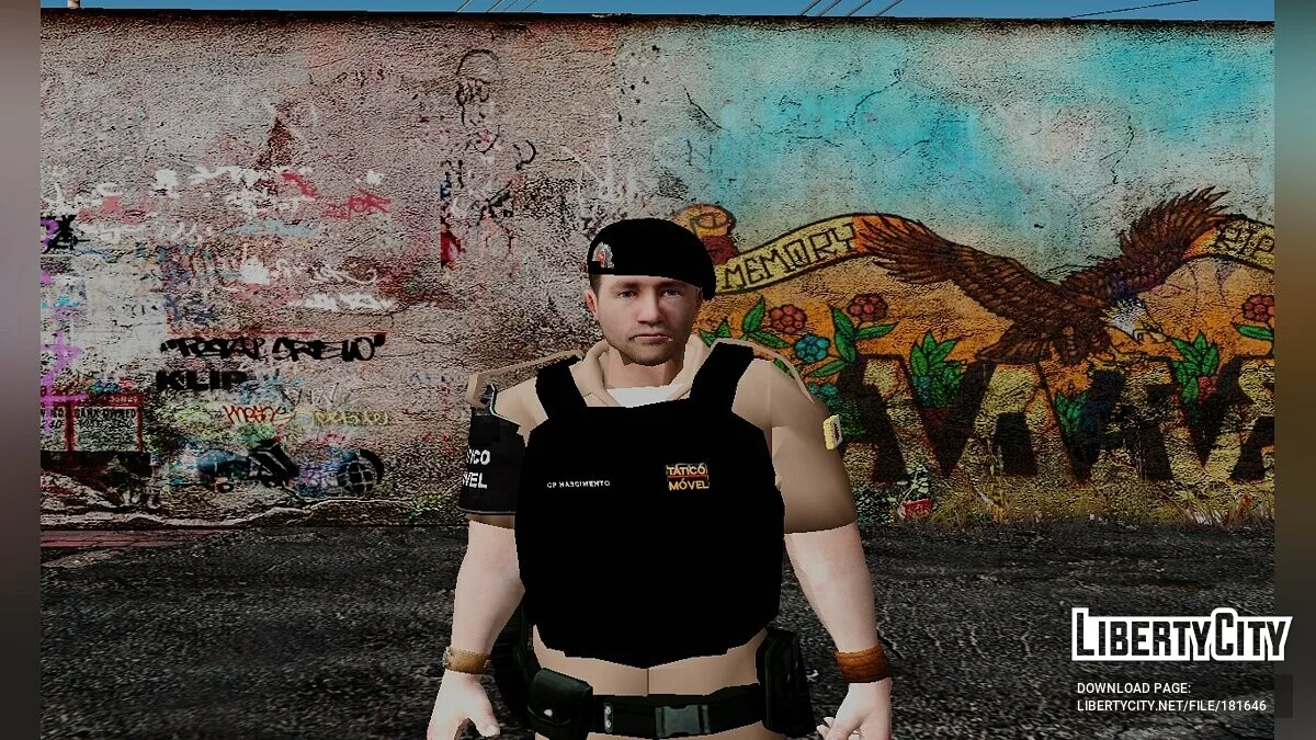Збірка скінів солдатів з різних країн / GTA San Andreas