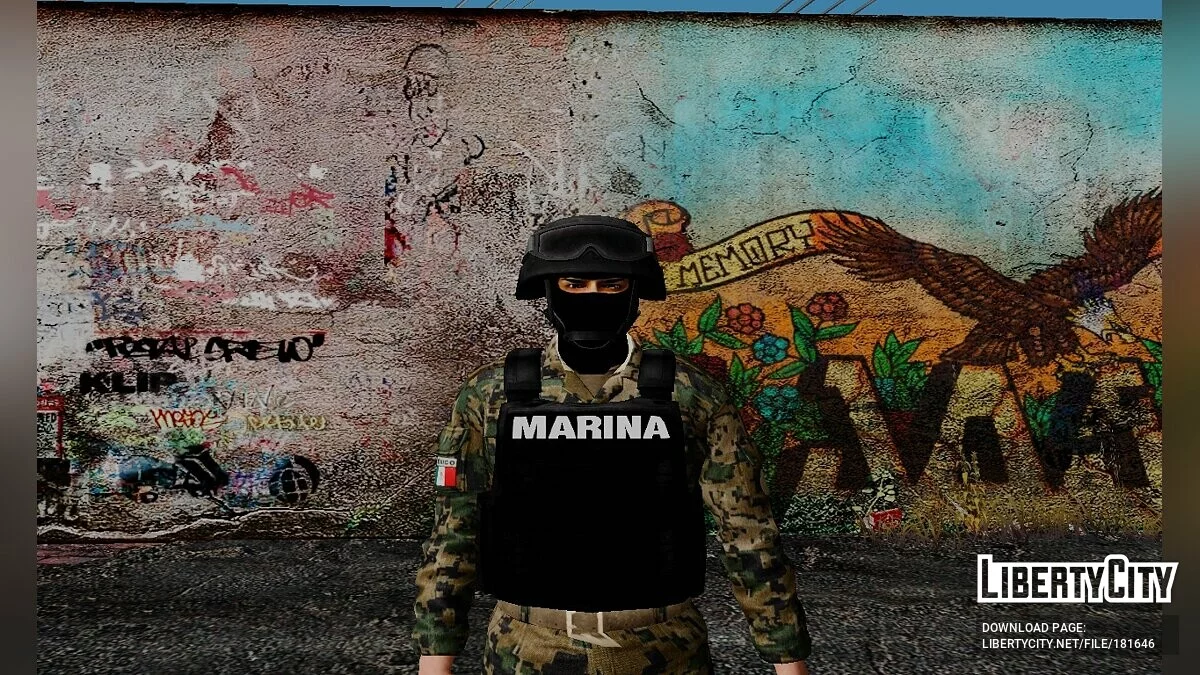 Збірка скінів солдатів з різних країн / GTA San Andreas