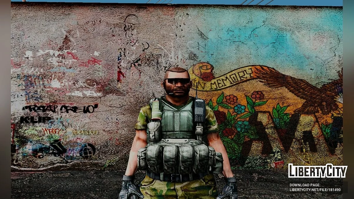 Soldaten der NSAR-Einheit / GTA San Andreas