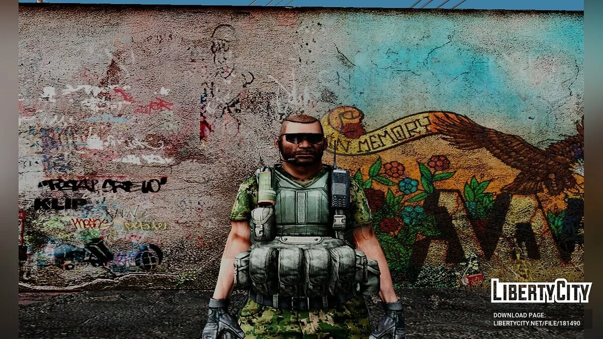 Soldaten der NSAR-Einheit / GTA San Andreas