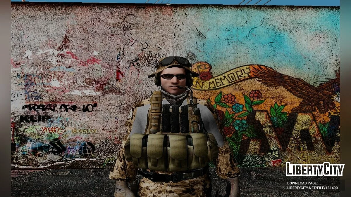 Soldaten der NSAR-Einheit / GTA San Andreas