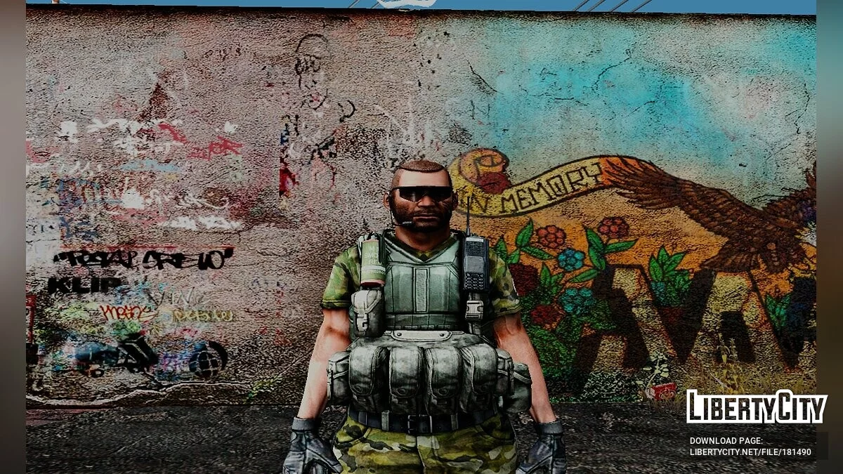 Soldaten der NSAR-Einheit / GTA San Andreas