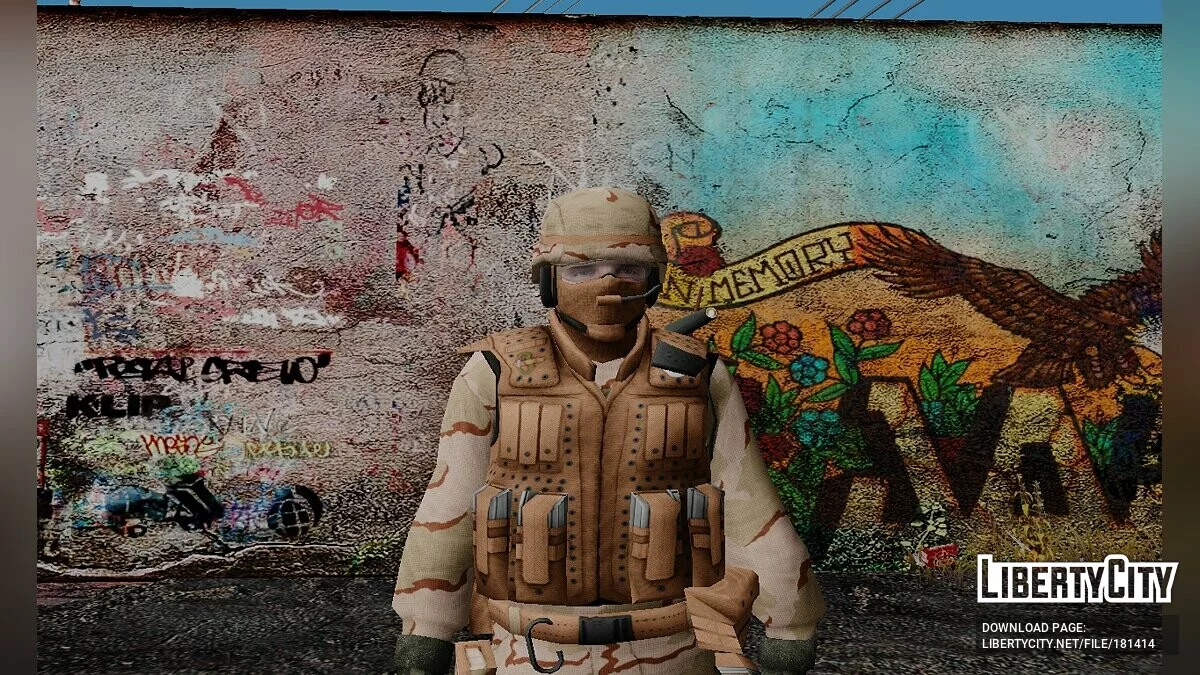 Urban aus Counter-Strike Source / GTA San Andreas