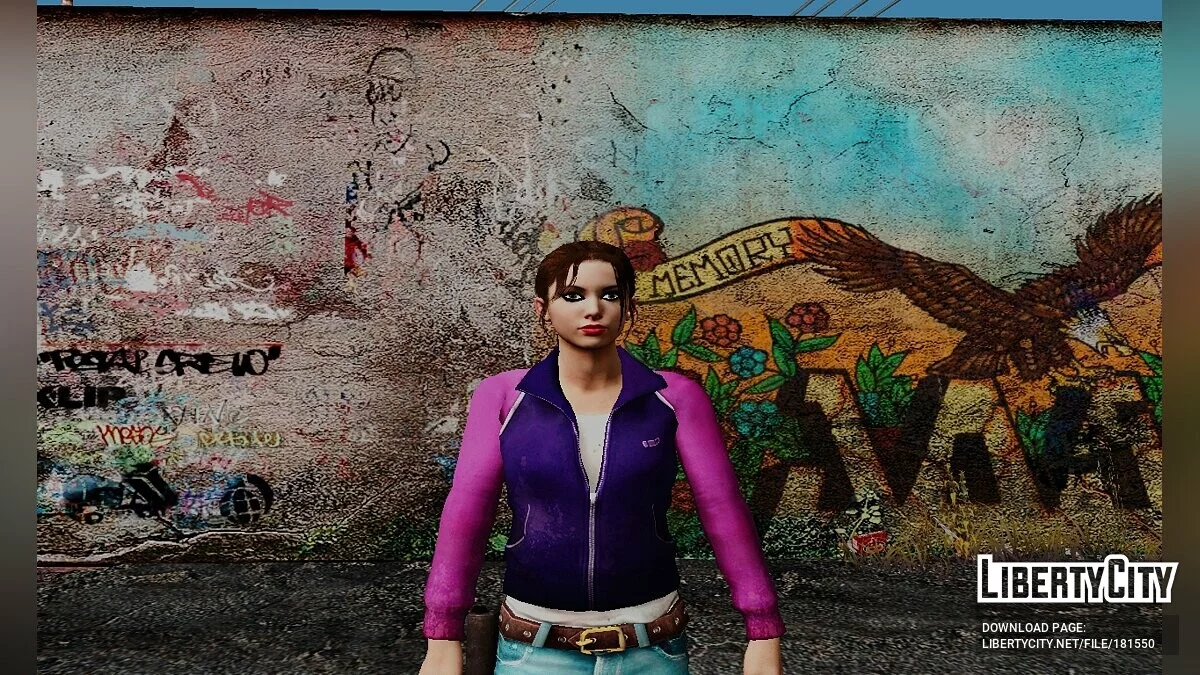 Зої з Left 4 Dead / GTA San Andreas